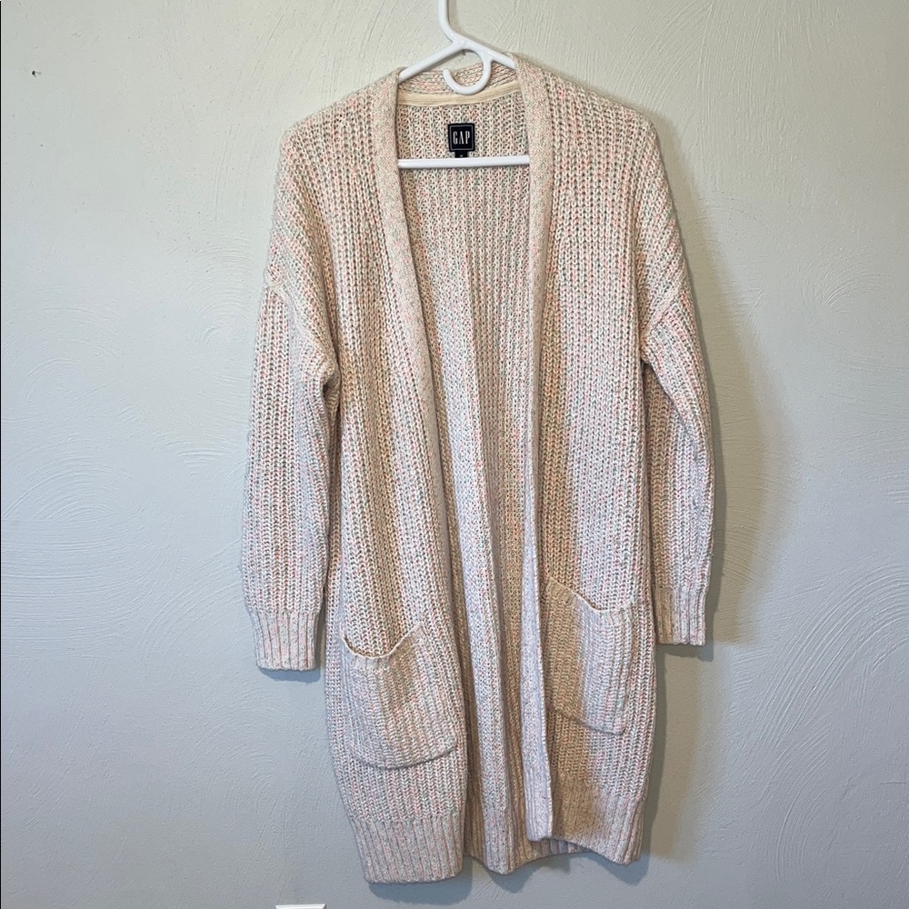 GAP Women's Beige Knit Cardigan